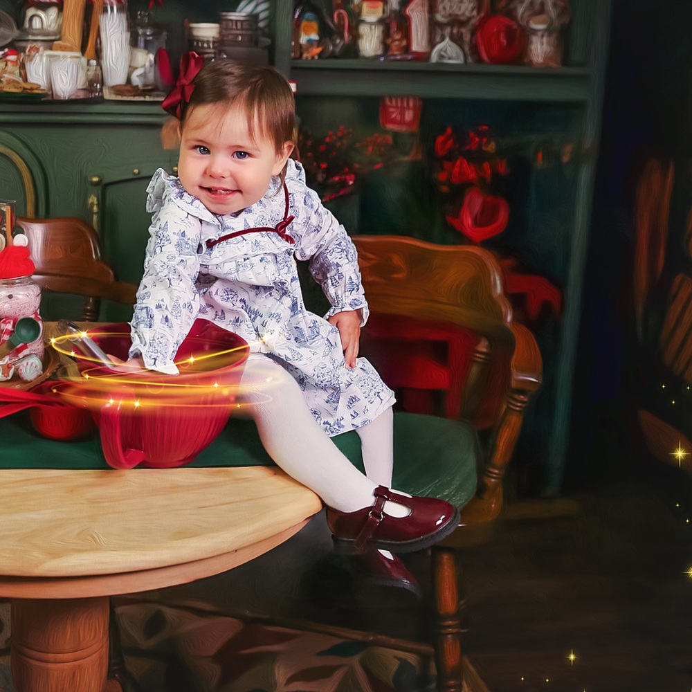 The Children’s Place Burgundy Patent Mary Jane Shoes | Toddler Girl 5 - Picture 2 of 9